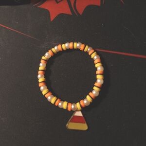 Halloween Candy Corn Bracelet